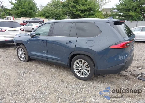 2024 Toyota Grand Highlander Platinum from USA, damaged, VIN 5TDAAAB52RS034239